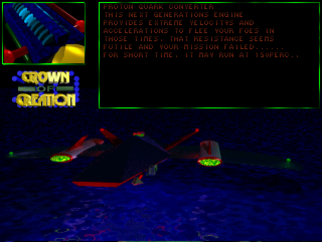 Crown of Creation 3D [Falcon030] atari screenshot